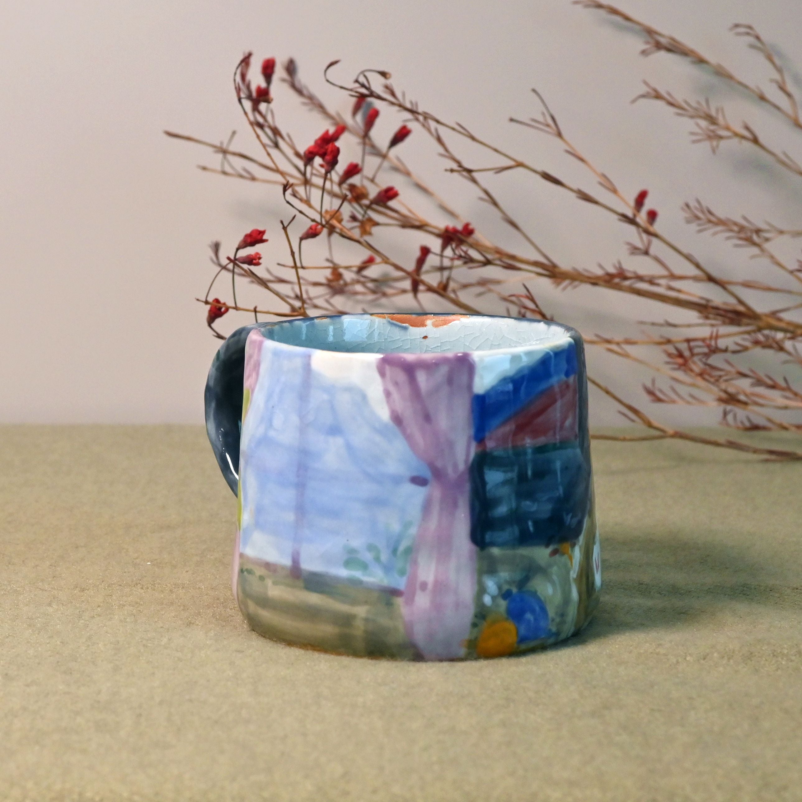 Handmade Ceramic Mug – Evening Room