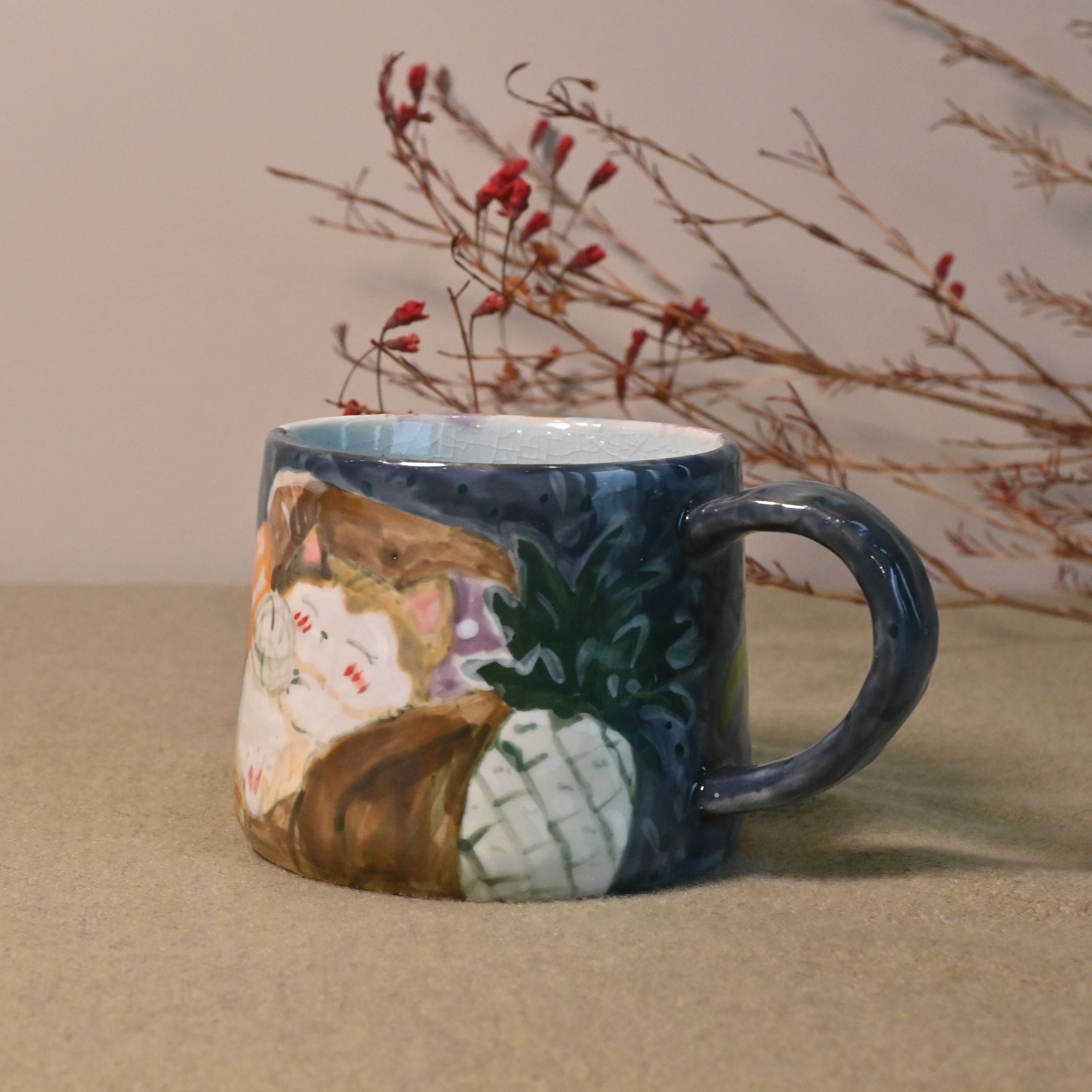 Handmade Ceramic Mug – Evening Room