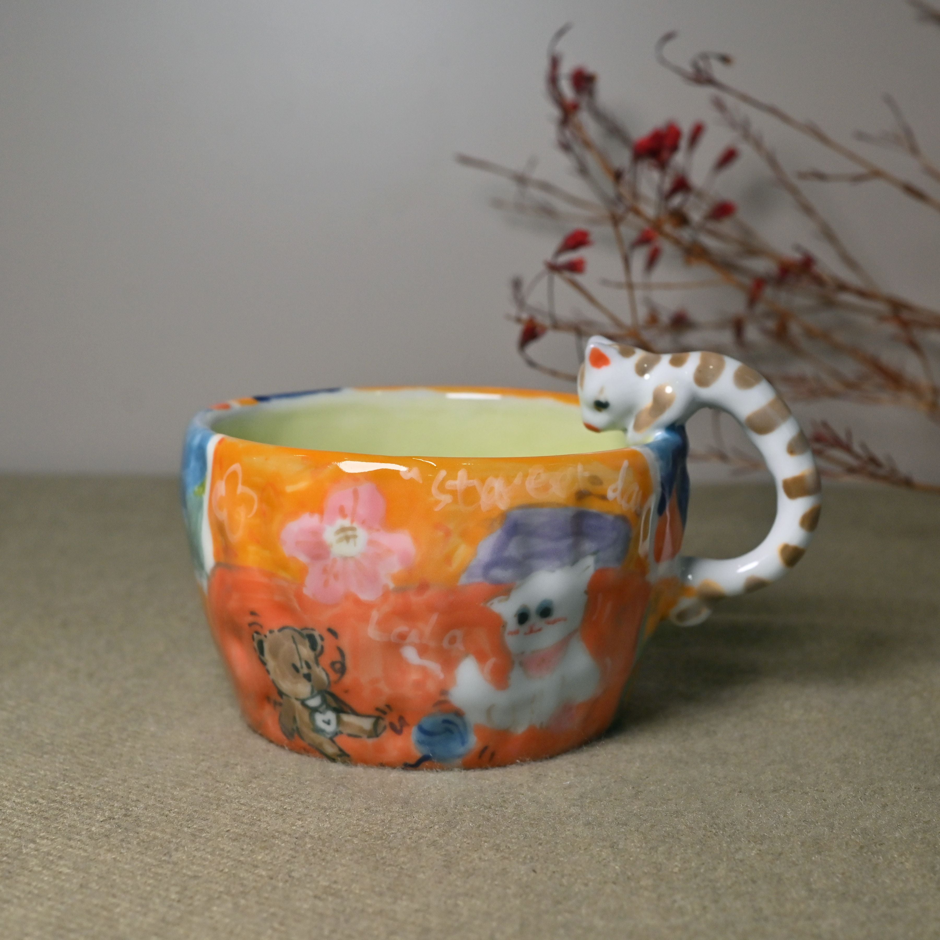 Handmade Ceramic Mug – Little Companions Collection