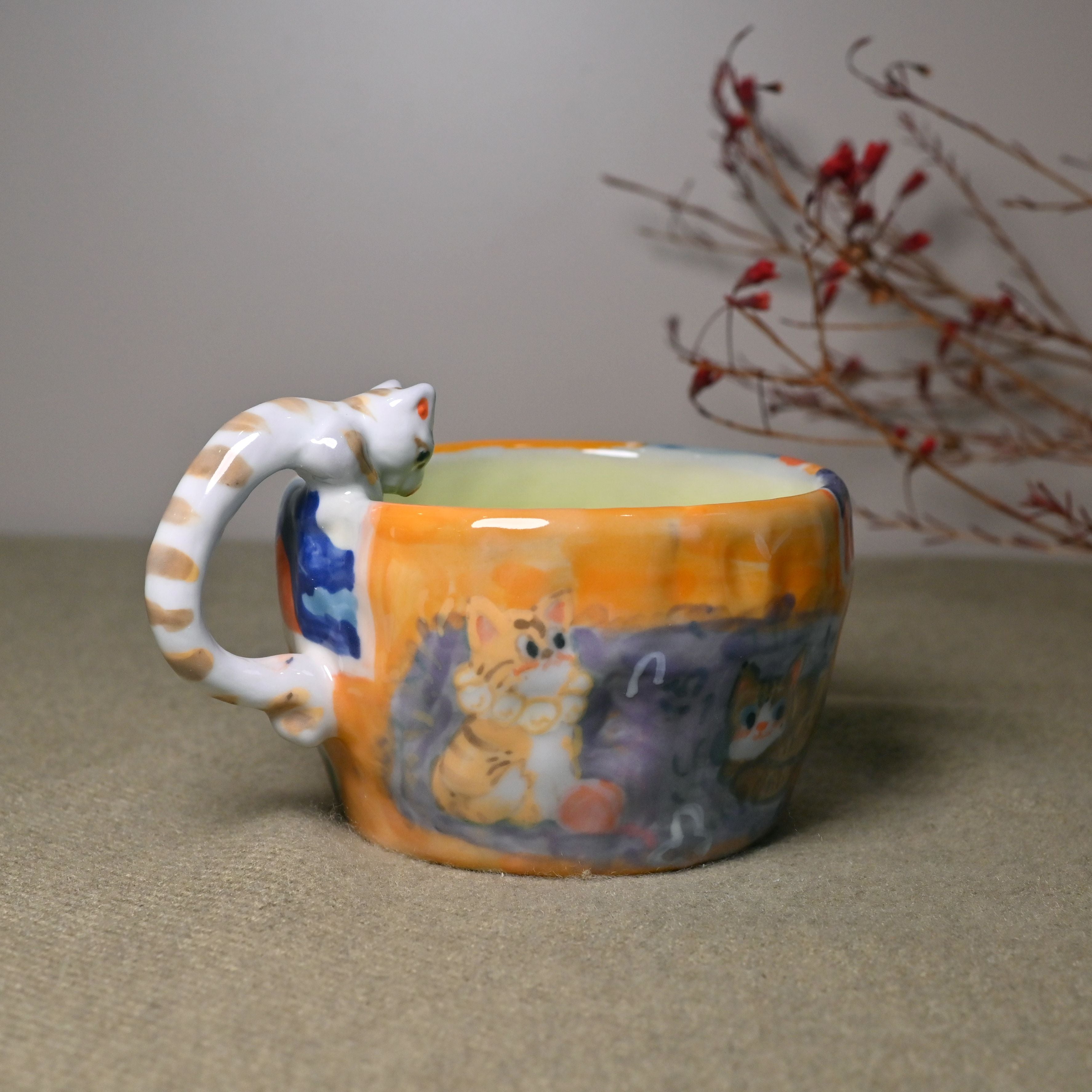 Handmade Ceramic Mug – Little Companions Collection