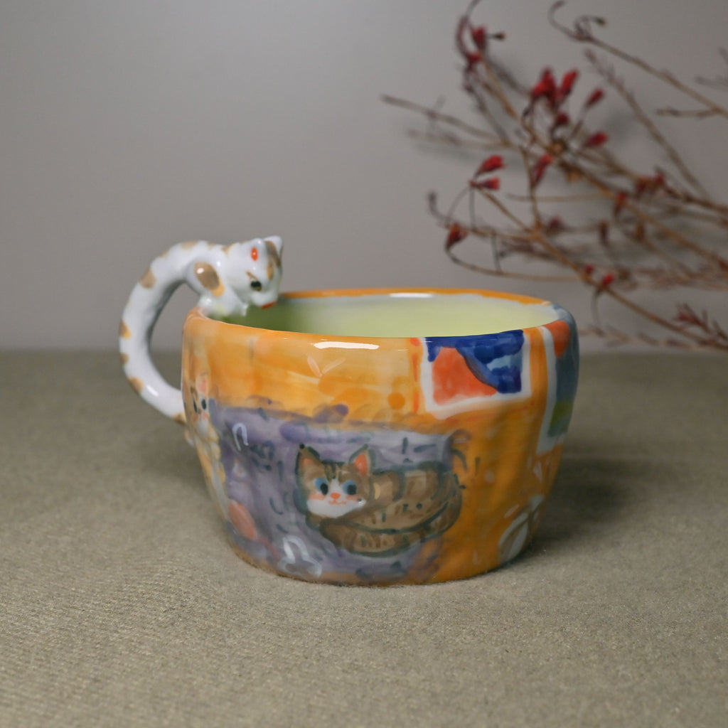 Handmade Ceramic Mug – Little Companions Collection