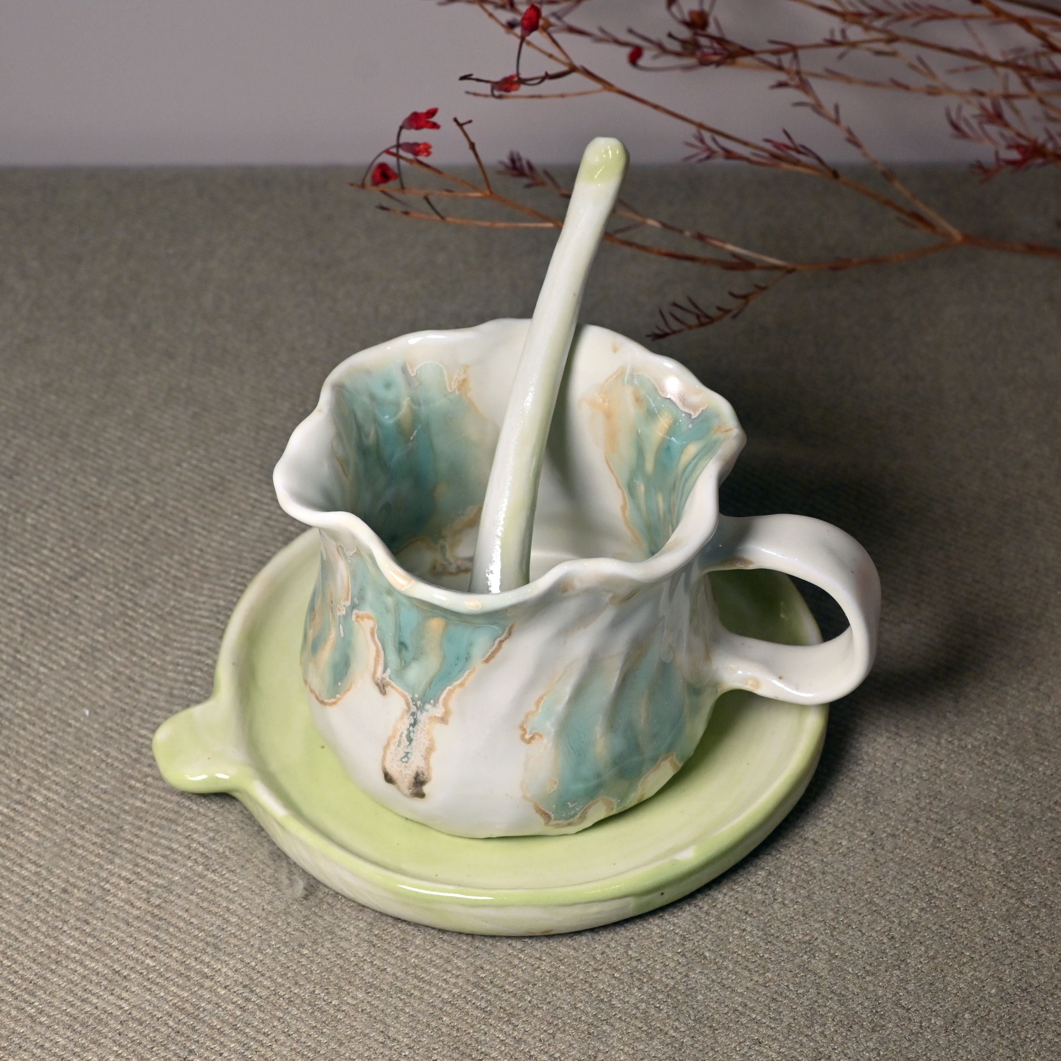 Handmade Ceramic Mug – Meadow Earth Collection