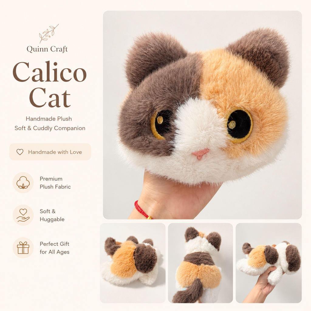 Cute Cat Plush Toy