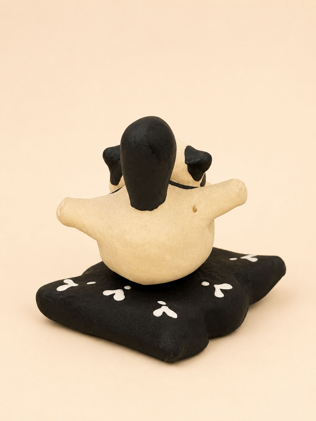 Handmade Ceramic Cat Spinner | Desk Decor Gift