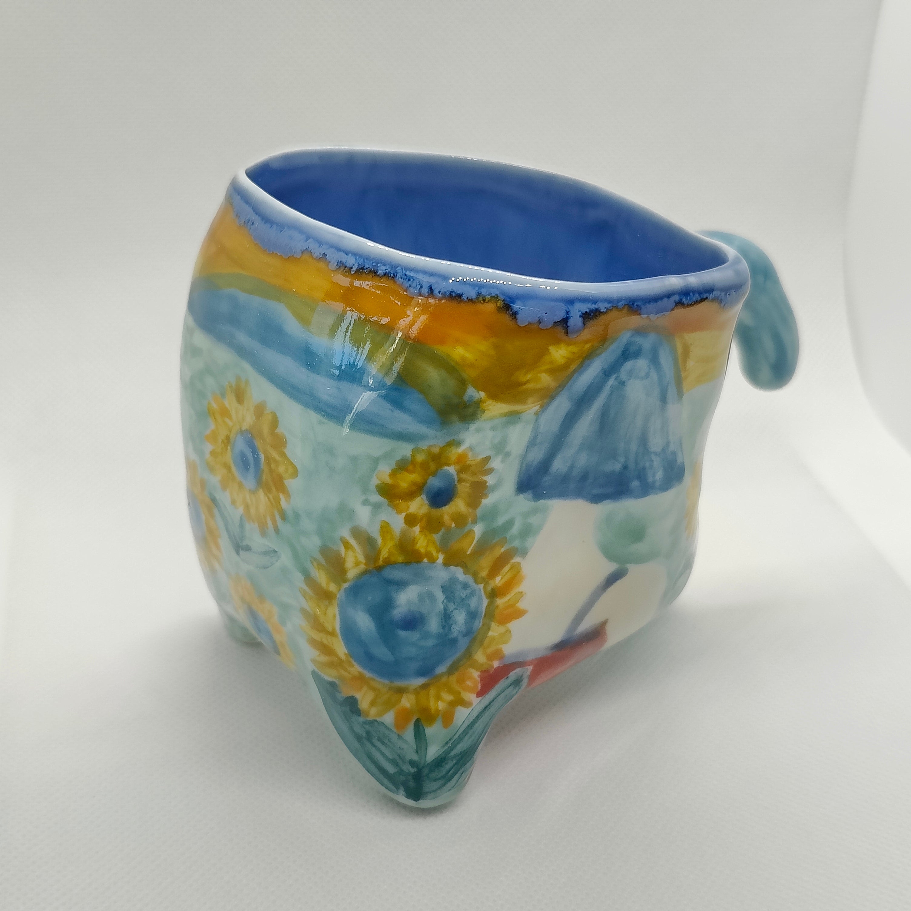 Ceramig Mug Blue