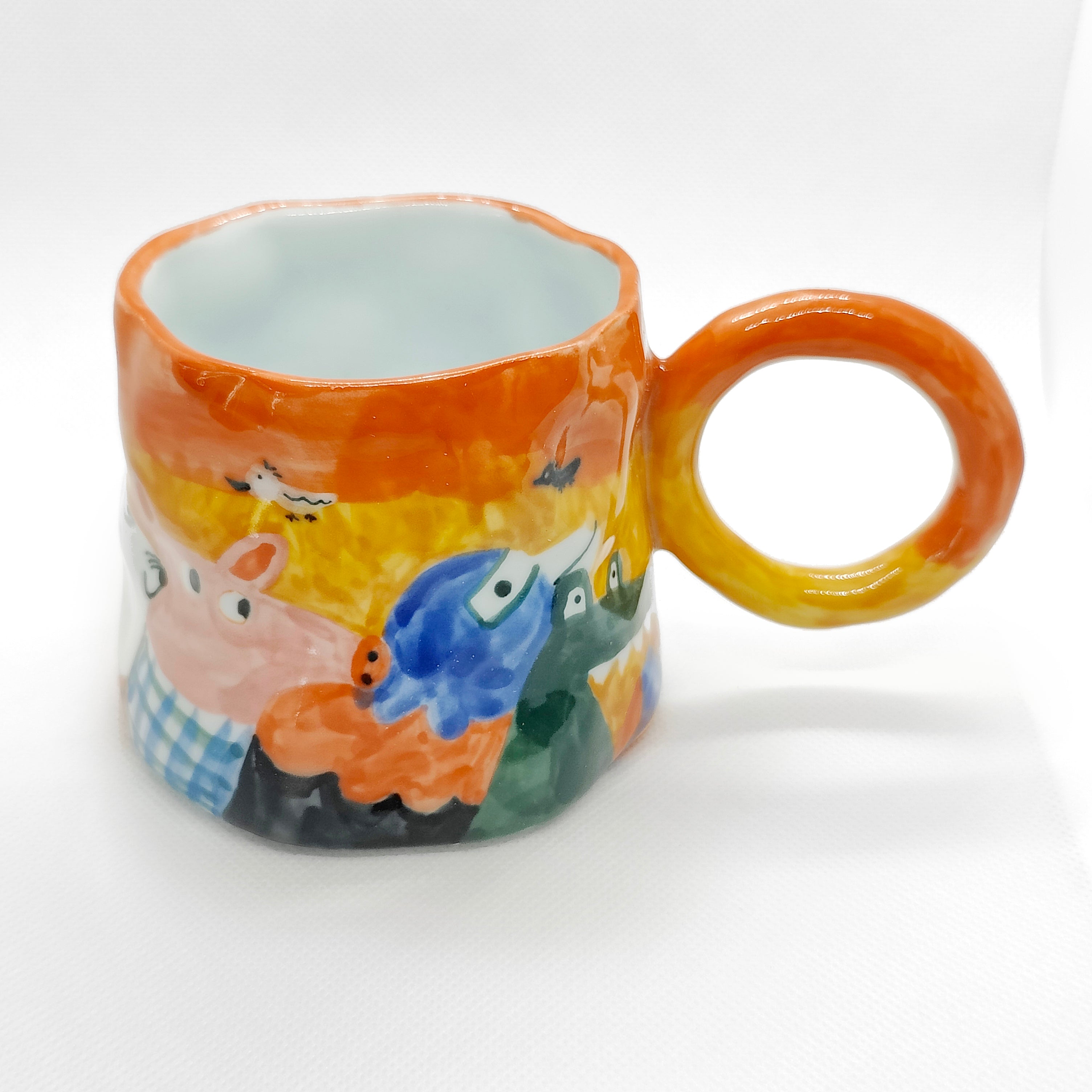 Ceramic Mug Red