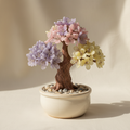 Ceramic Crystal Bonsai - Pastel Mini Garden