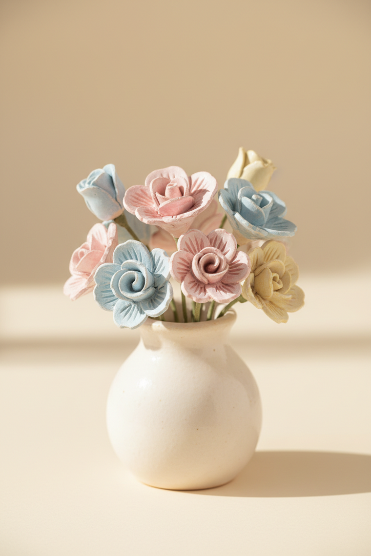 Ceramic Decorative Flowers